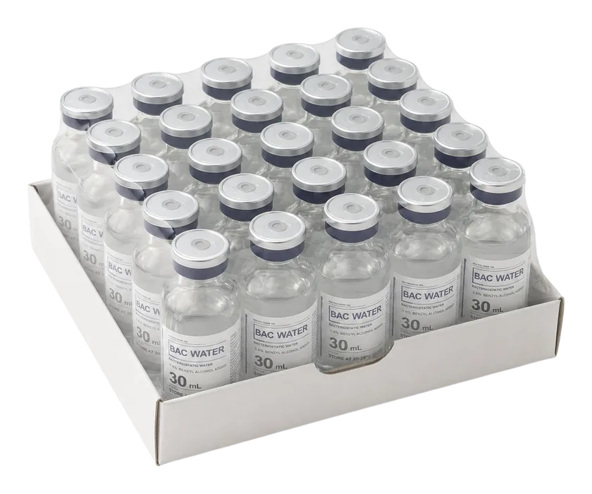 Bacteriostatic Water 30 mL — kit of 25 vials